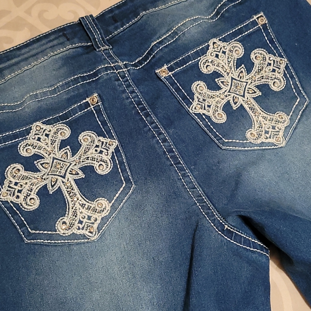Womens Bling Jean's